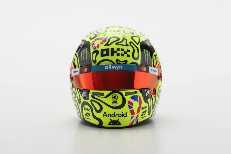 Lando Norris - British GP - 2025 - Helmet 1