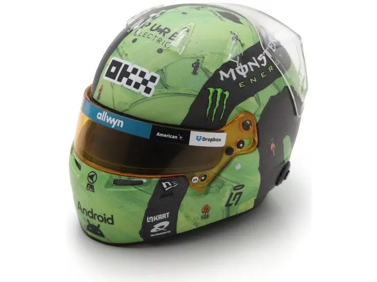 Lando Norris F1 Las Vegas GP 2025 Helmet 1