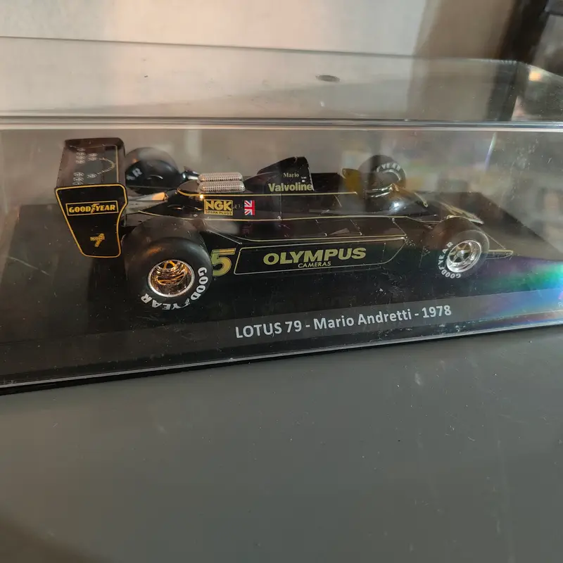 Le grandi formula 1  - LOTUS 79 . Mario andretti 1978.  Attenzione già in teca rigida  - nuova