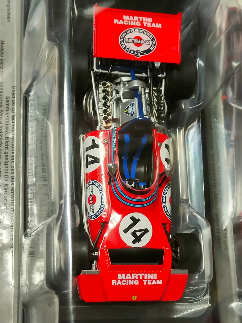 Le grandi formula 1 - TECNO - PA123  di Nanni Galli - 1972 - nuova con fascicolo