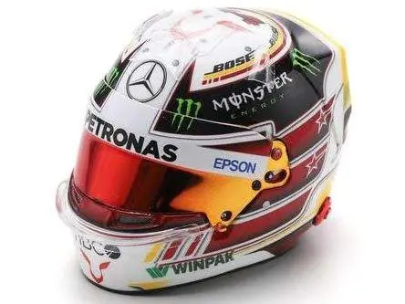 Lewis Hamilton F1 Mexican GP 2018 Helmet 1