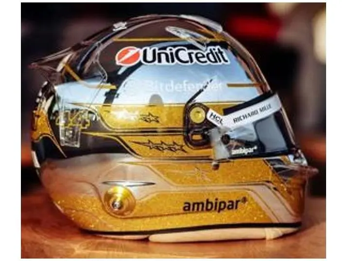 Lewis Hamilton Scuderia Ferrari HP Abu Dhabi GP 2025 Helmet 1