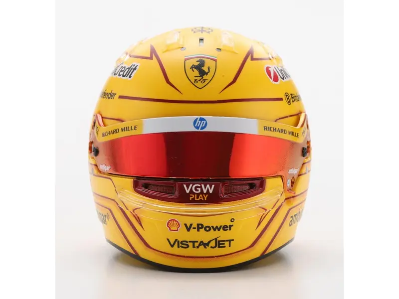 Lewis Hamilton Scuderia Ferrari Monaco GP 2025 Helmet 1