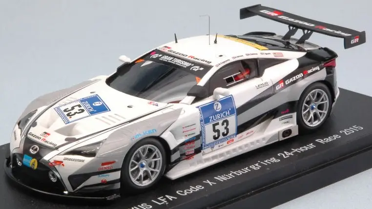 LEXUS LFA N.53 14th 24 H NURBURGRING 2015 KAGEYAMA-ISHIURA-OOSHIMA 1
