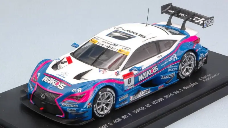 LEXUS RC F N.6 4th OKAYAMA SUPER GT 500 2016 K.OSHIMA-A.CALDARELLI 1
