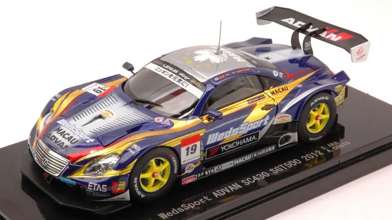LEXUS SC430 N.19 7th SUPER GT500 2012 ARA-COUTO 1