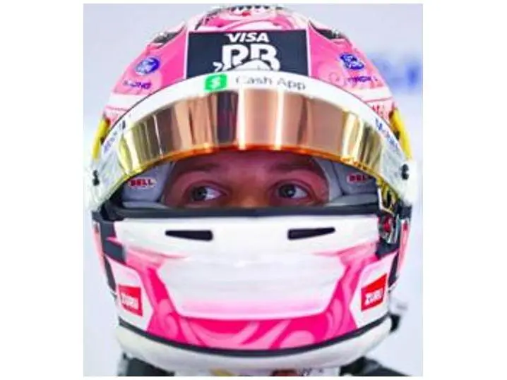 Liam Lawson F1 2026 Helmet 1