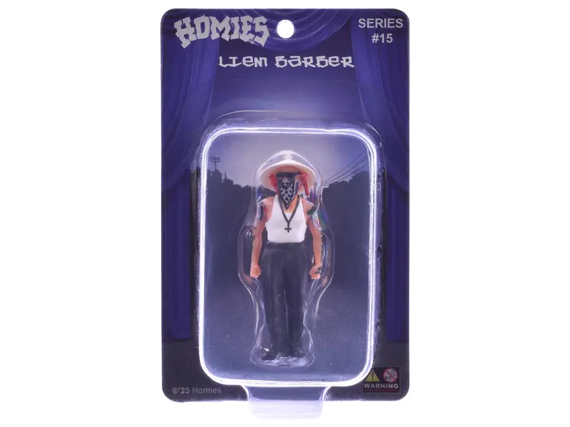 Liem Barber 1.75" Figure "Special Release" #11 Series 15 Model by Homies