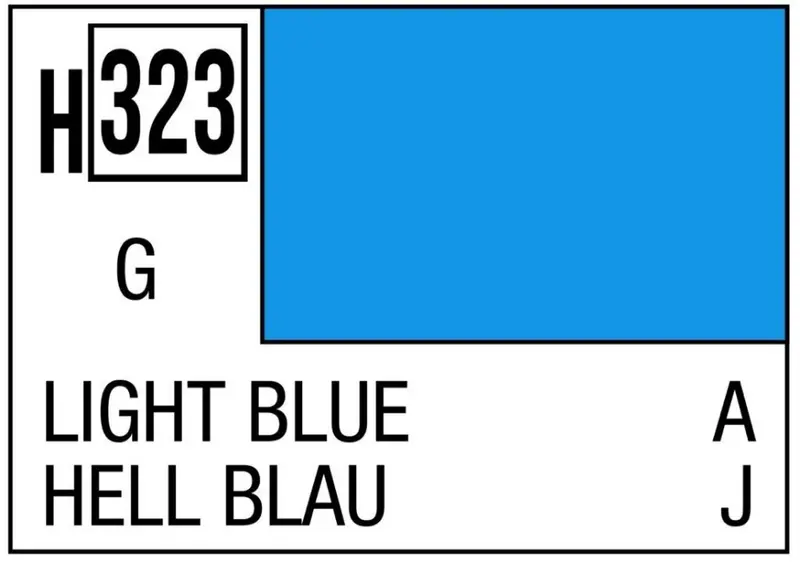 LIGHT BLUE GLOSS ml 10 Pz.6 - Gunze - GU0323