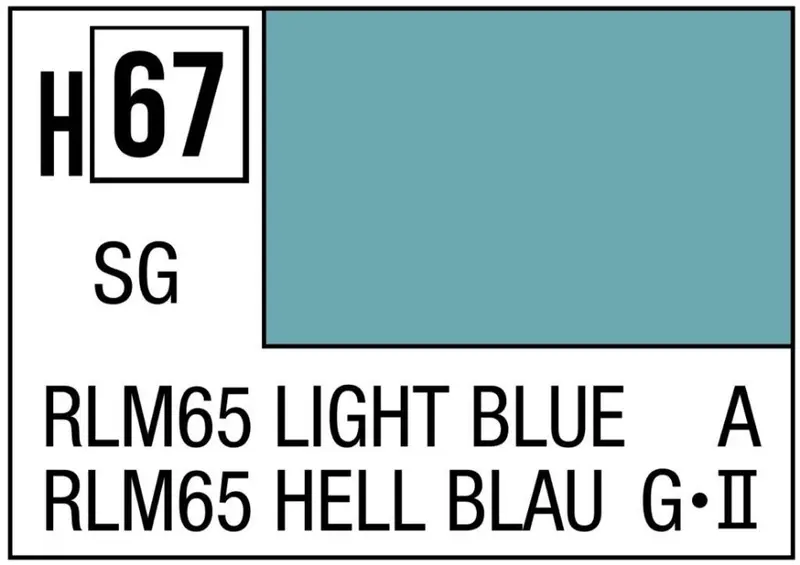 LIGHT BLUE SEMI-GLOSS ml 10 Pz.6 - Gunze - GU0067