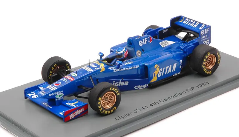 LIGIER JS41 OLIVIER PANIS 1995 N.26 4th CANADIAN GP 1