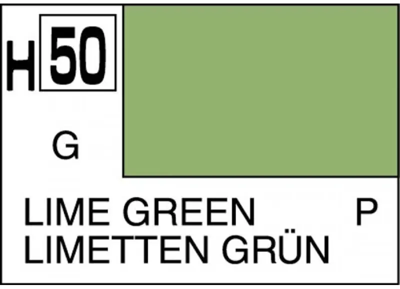 LIME GREEN GLOSS ml 10 Pz.6 - Gunze - GU0050