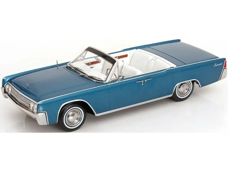 Lincoln Continental Convertible 1963 Turquoise Metallic 1