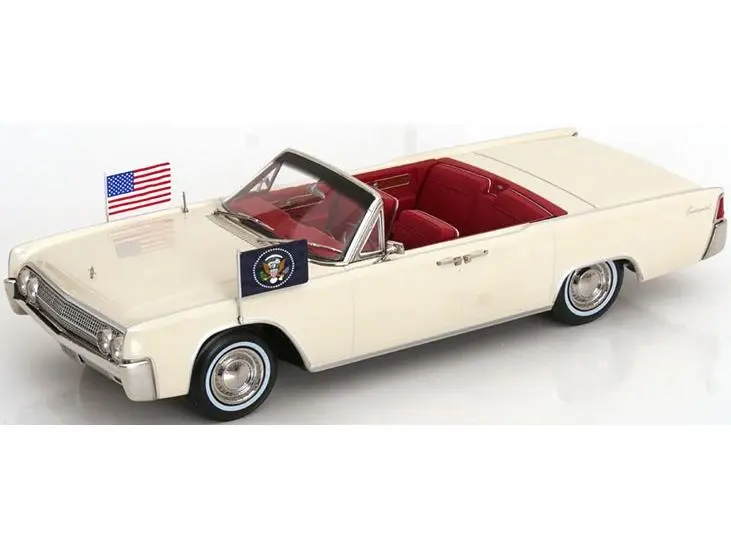 Lincoln Continental Convertible 1963 White John F. Kennedy 1