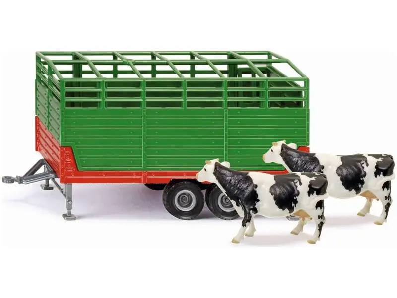 Livestock Trailer w/2 Cows 1