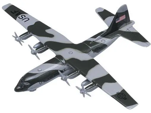 Lockheed C-130 Hercules USAF FTB Motormax Diecast Model Aircraft