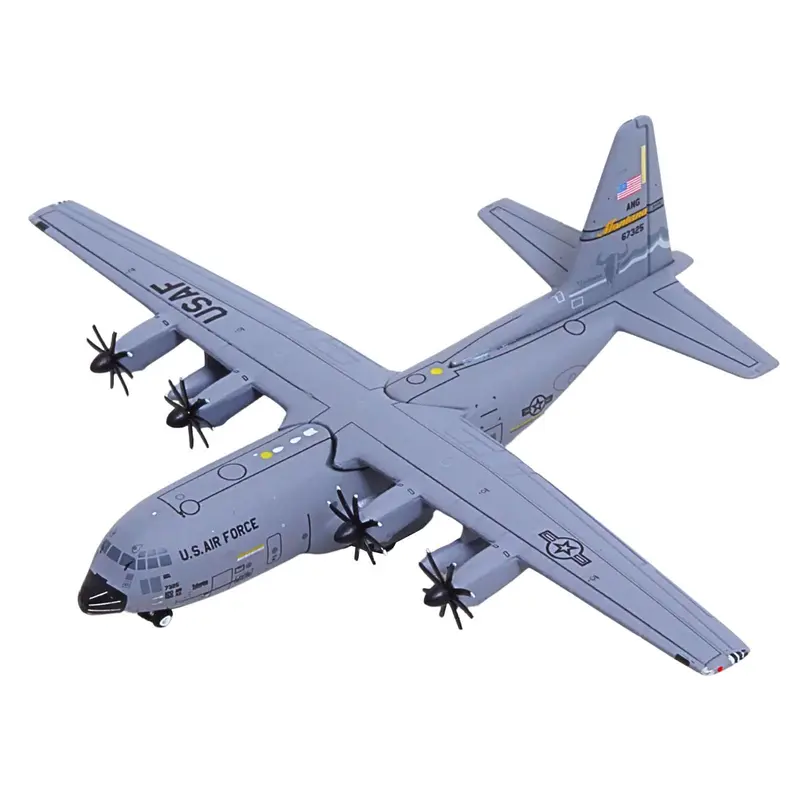 Lockheed C-130H3 Hercules Transport Aircraft "96-7325 120th Airlift Wing Montana Air National Guard" United States Air Force "Gemini Macs" Series 1/400 Diecast Model Airplane by GeminiJets