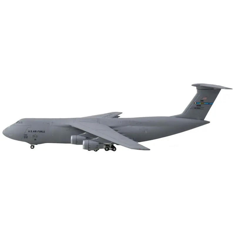 Lockheed C-5M Super Galaxy Transport Aircraft "Dover Air Force Base" United States Air Force (84-0061) Gray "Gemini Macs" Series 1/400 Diecast Model Airplane by GeminiJets