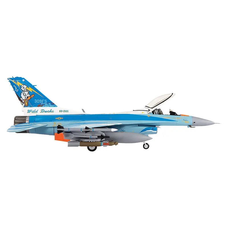 Lockheed F-16C Fighting Falcon Fighter Aircraft "309th Fighter Squadron 56th Operations Group Wild Ducks" (2022) United States Air Force 1/72 Diecast Model by JC Wings