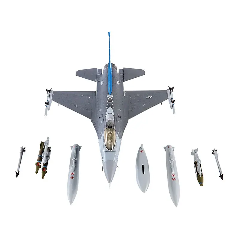Lockheed F-16D Fighting Falcon Fighter Plane "USAF ANG 121st Fighter Squadron 113th Fighter Wing" (2011) 1/72 Diecast Model by JC Wings