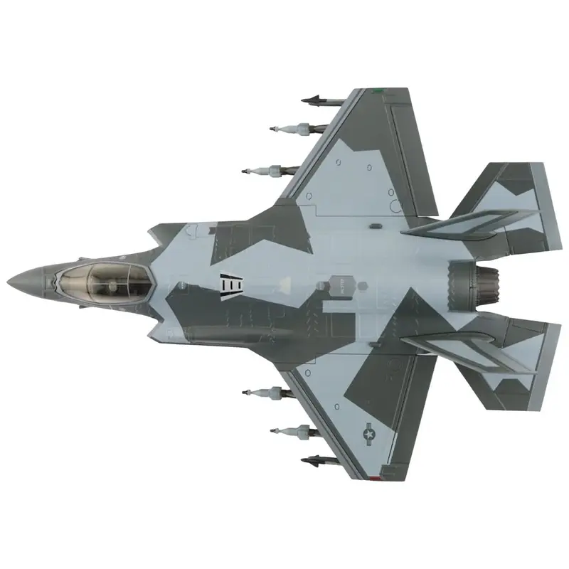 Lockheed F-35A Lightning II Fighter Aircraft "65th Aggressor Squadron Nellis Air Force Base" (2022) United States Air Force "Air Power Series" 1/72 Diecast Model by Hobby Master