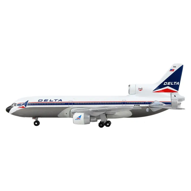 Lockheed L-1011 TriStar Commercial Aircraft "Delta Airlines" 1/500 Diecast Model Airplane by Postage Stamp