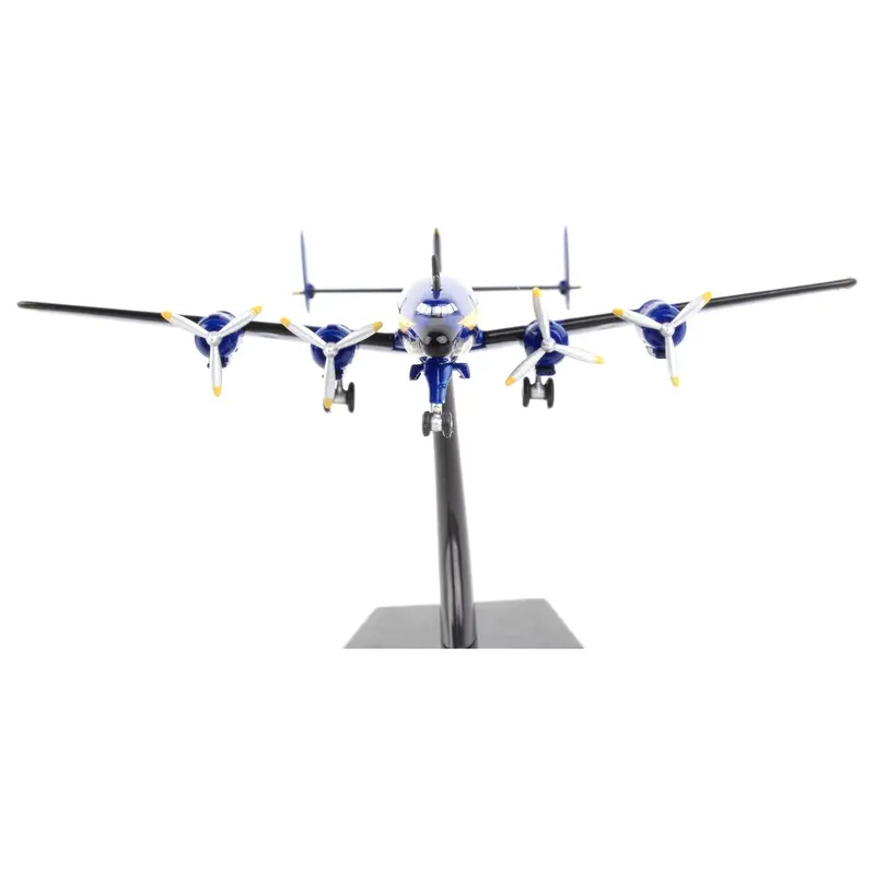 Lockheed L-1049G Super Constellation Commercial Aircraft "Blue Angels" United States Navy 1/300 Diecast Model Airplane by Postage Stamp