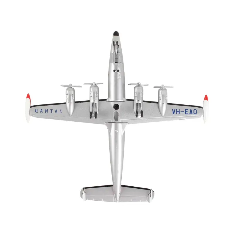 Lockheed L-1049G Super Constellation Commercial Aircraft "Qantas Airways" 1/300 Diecast Model Airplane by Postage Stamp