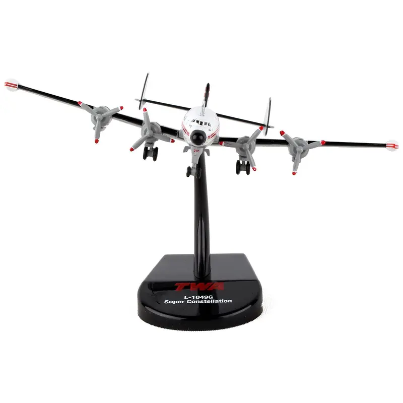 Lockheed L-1049G Super Constellation Commercial Aircraft "Trans World Airlines (TWA)" 1/300 Diecast Model Airplane by Postage Stamp