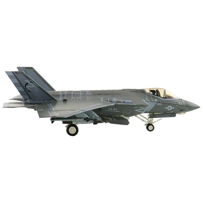 Lockheed Martin F-35C Lightning II Aircraft "VX-23 NAS Patuxent River" (2016) United States Navy "Air Power Series" 1/72 Diecast Model by Hobby Master