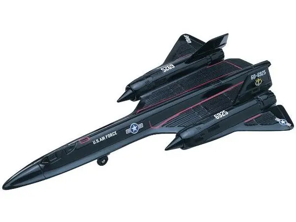 Lockheed Martin SR-71 Blackbird US Air Force FTB Motormax Diecast Model Aircraft