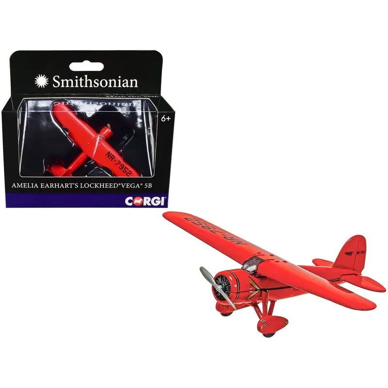 Lockheed Vega 5B Airplane NR-7952 "Amelia Earhart" "Smithsonian" Series Diecast Model by Corgi