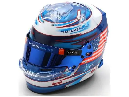 Logan Sargeant F1 2023 Helmet 1