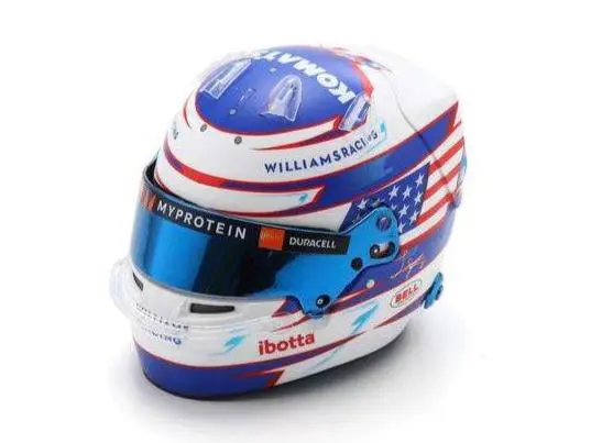Logan Sargeant F1 2024 Helmet 1