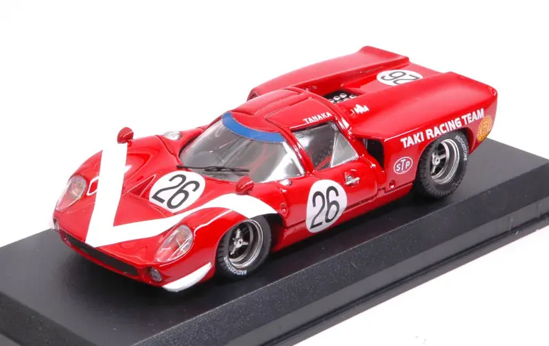LOLA T70 COUPE' N.26 GP JAPAN 1968 K.TANAKA 1