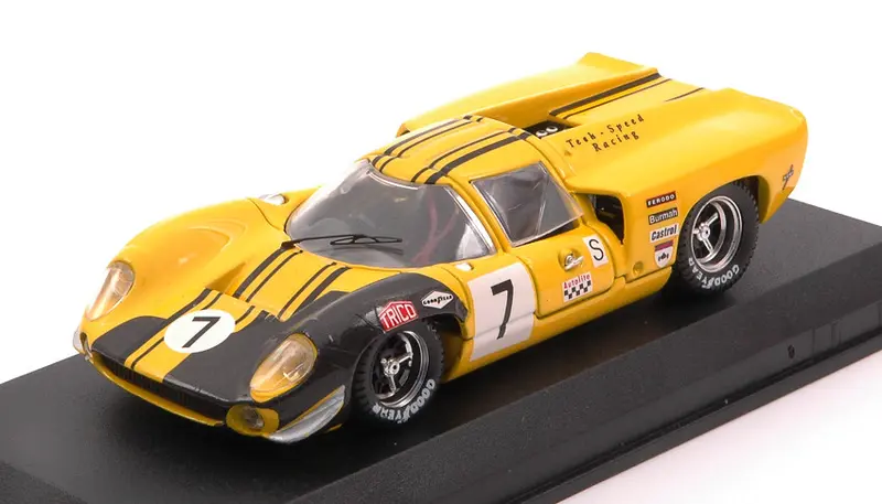 LOLA T70 COUPE' N.7 8th BRANDS HATCH 1969 CRAFT-LIDDEL 1