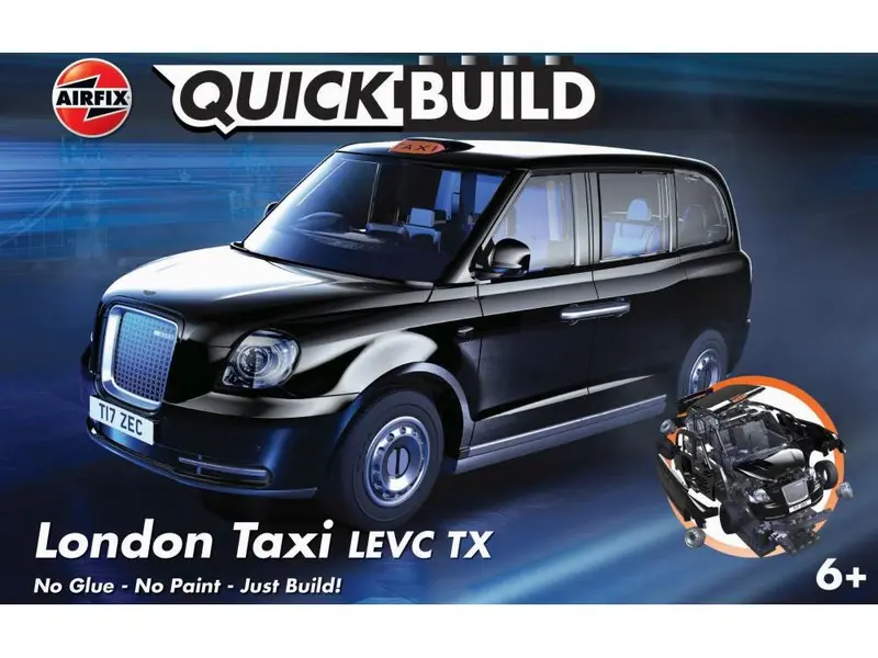 London Taxi Airfix QUICKBUILD Plastic Kit