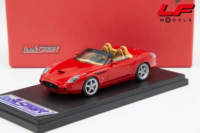 LOOKSMART FERRARI 550 GTZ BARCHETTA SPIDER 2006 ROSSO CORSA 1