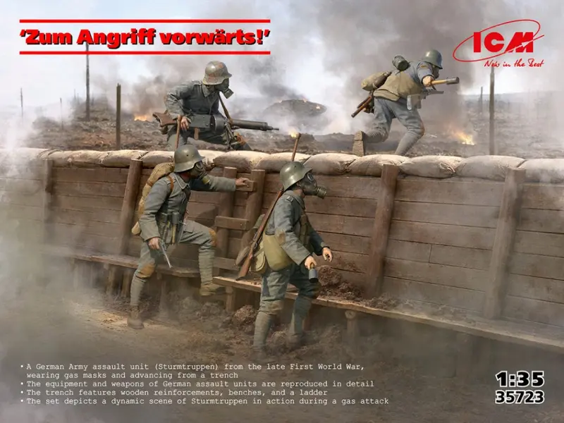 LOS, LOS, LOS ATTACKE! VORWARTS! mARSCH! FIGURES KIT 1