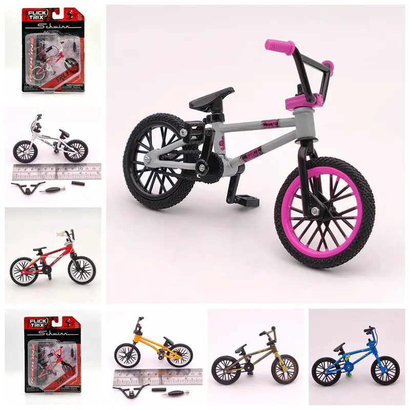 Lot Of 5Pcs Finger Bike FLICK TRIX Miniature BMX PREMIUM Diecast Models Bicycle