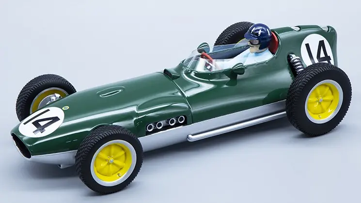LOTUS 16 CHAMPIONSHIP N.14 DUTCH GP 1959 GRAHAM HILL W/DRIVER 1