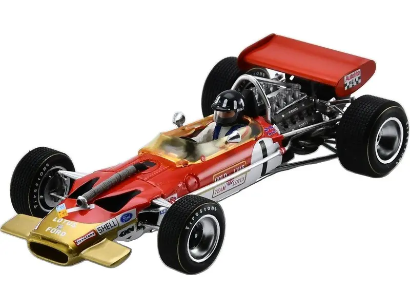 Lotus 49B #1 4th F1 German GP 1969 Graham Hill 1