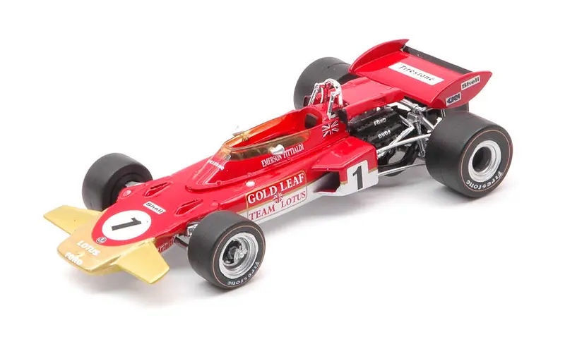 LOTUS 72D EMERSON FITTIPALDI 1970 N.1 FRENCH GP 1