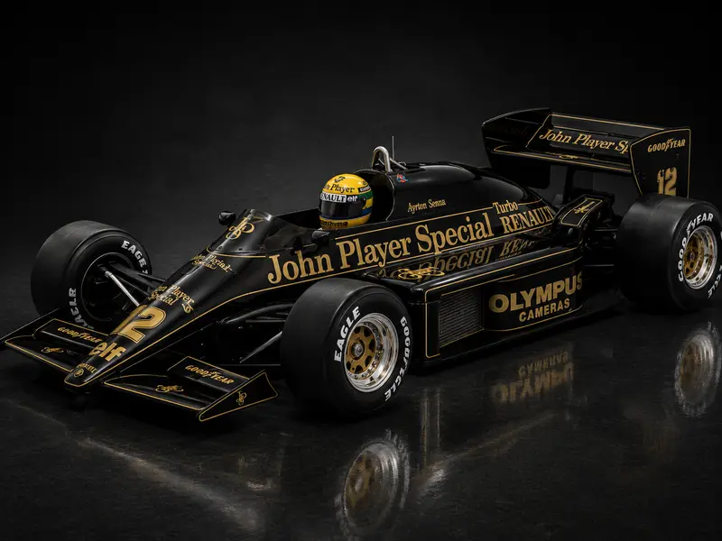 Lotus 97T #12 Ayrton Senna Monaco GP F1 1985 1