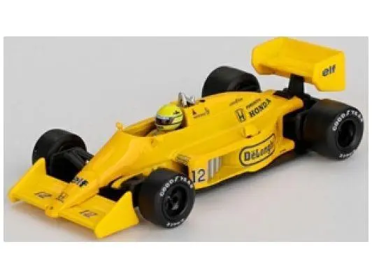 Lotus 99T F1 Monaco GP 1987 Winner #12 Ayrton Senna Blister Packaging 1