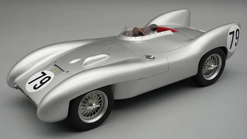 LOTUS MARK IX N.79 12h SEBRING 1955 F.MILLER-G.RABE 1