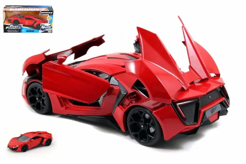 LYKAN HYPERSPORT FAST & FURIOUS 7 RED 1