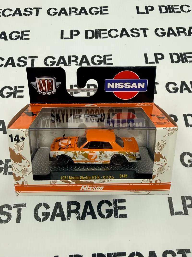 M2 1971 Nissan Skyline GT-R Orange 1