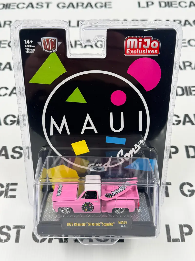 M2 1979 Chevrolet Silverado Stepside Maui & Sons Pink 1