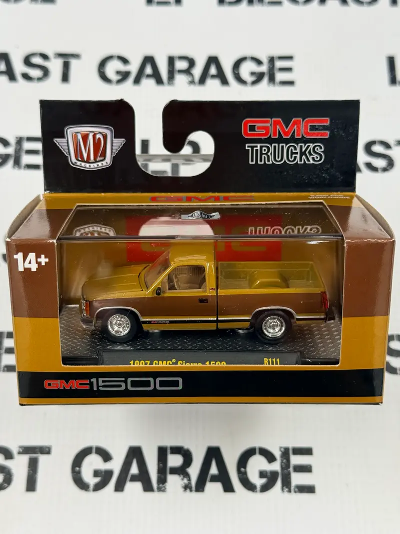 M2 1997 GMC Sierra 1500 Truck 2 Tone Brown Gold 1